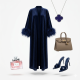 Navy Éclipse Abaya 