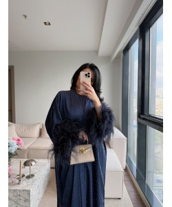 Navy Éclipse Abaya 