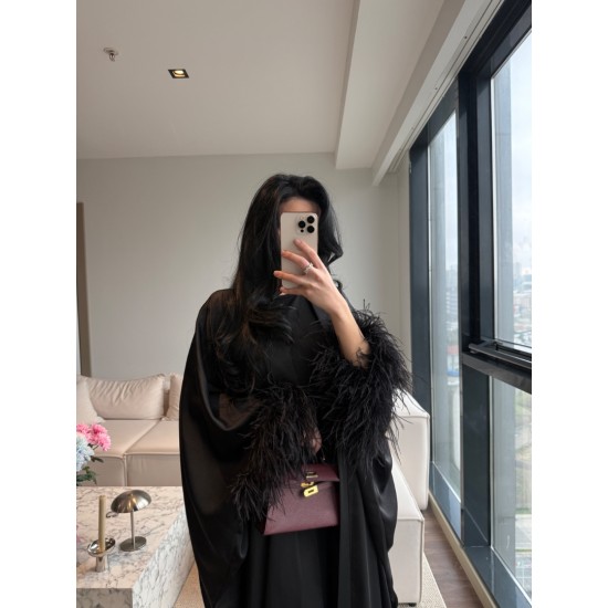LUXURY BLACK ABAYA