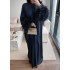 Navy Éclipse Abaya 