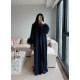 Navy Éclipse Abaya 