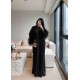 Midnight Feather Abaya