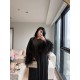 Midnight Feather Abaya