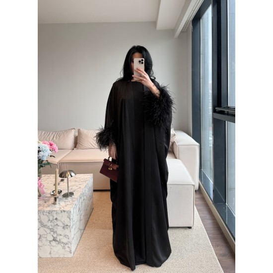 LUXURY BLACK ABAYA