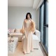 Soft Champagne plume dress Soft Champagne plume dress