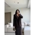 PREMIUM ACI KAHVE ASTARLI BLAZER CEKET