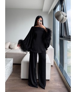 ROYAL FEATHER TAKIM SİYAH