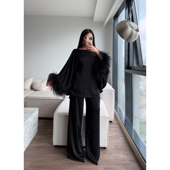 ROYAL FEATHER TAKIM SİYAH ROYAL FEATHER TAKIM SİYAH