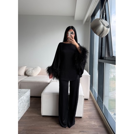 ROYAL FEATHER TAKIM SİYAH ROYAL FEATHER TAKIM SİYAH