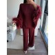 BURGUNDY FEATHER TAKIM BURGUNDY FEATHER TAKIM