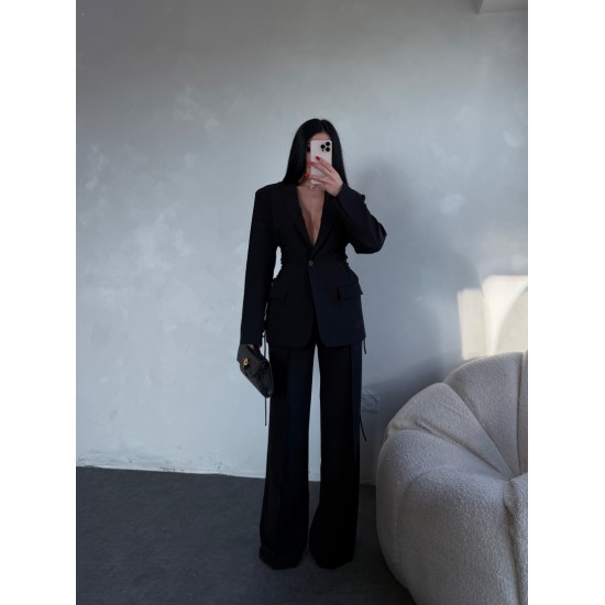 PREMIUM BLAZER TAKIM SİYAH