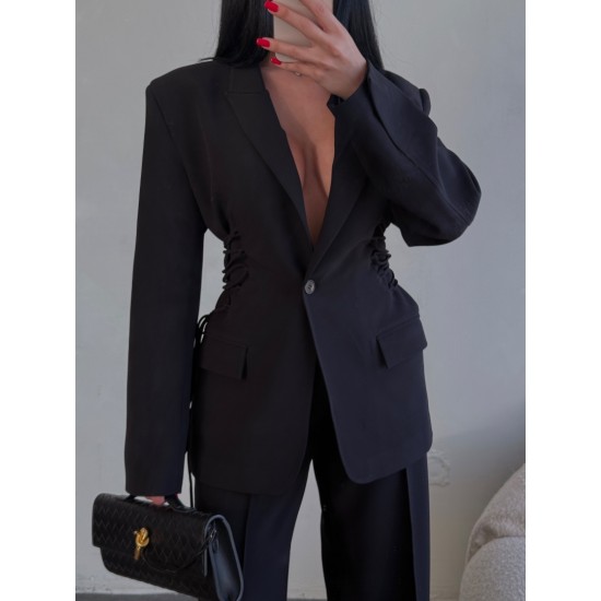 PREMIUM BLAZER TAKIM SİYAH