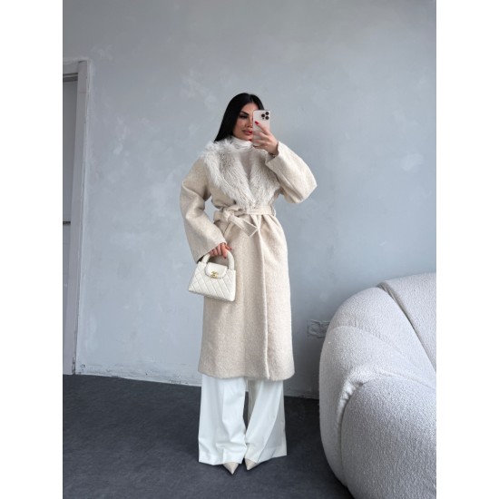 KÜRKLÜ KAŞE KABAN KREM