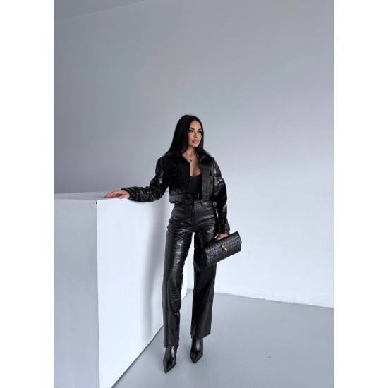  MARKA MODEL SUNİ DERİ TAKIM SİYAH