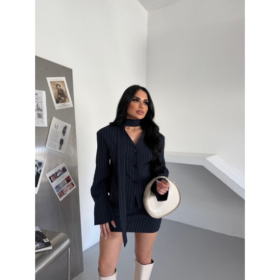 VATKALI BELDEN OTURMALI KUŞAK DETAY ETEK TAKIM LACİ