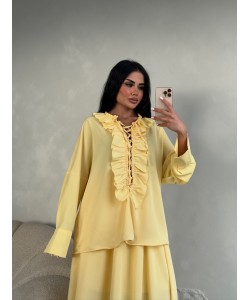 VİOLET İKİLİ TAKIM SARI