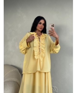 VİOLET İKİLİ TAKIM SARI