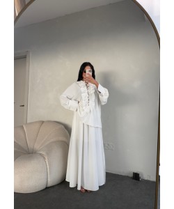 VİOLET İKİLİ TAKIM BEYAZ