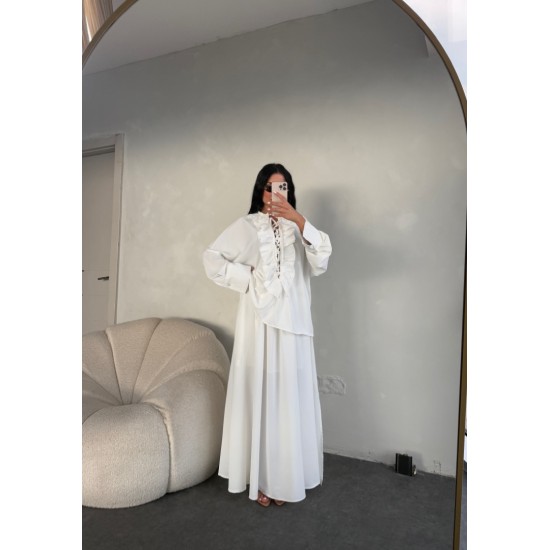 VİOLET İKİLİ TAKIM BEYAZ