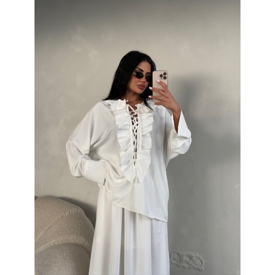 VİOLET İKİLİ TAKIM BEYAZ