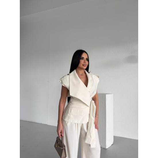 PREMIUM ŞAL YAKA TASARIM YELEK PANTOLON TAKIM