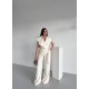 PREMIUM EKRU PALAZZO PANTOLON
