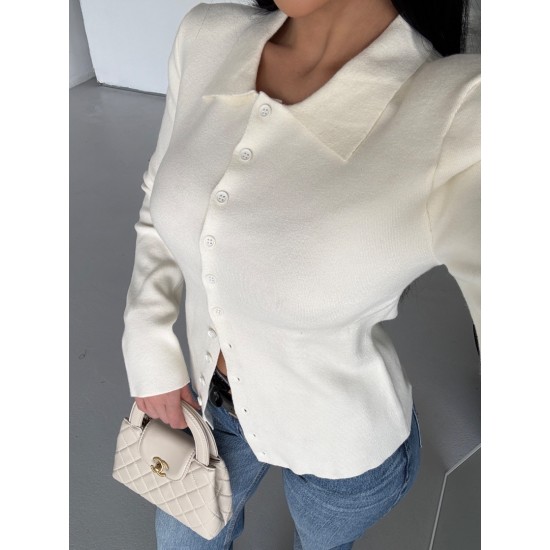 PREMIUM VATKALI MİNİMAL HIRKA EKRU