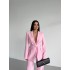 PREMIUM KUŞAKLI BLAZER&PANTOLON TAKIM PEMBE