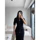 SİMLİ İNCE TRİKO MARKA MODEL ELBİSE LACİ