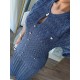 ASTARLI İNCE TRİKO METALİK ELBİSE LACİ