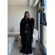 LUXURY BLACK ABAYA STD