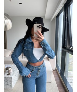SCULPT DENİM JACKET